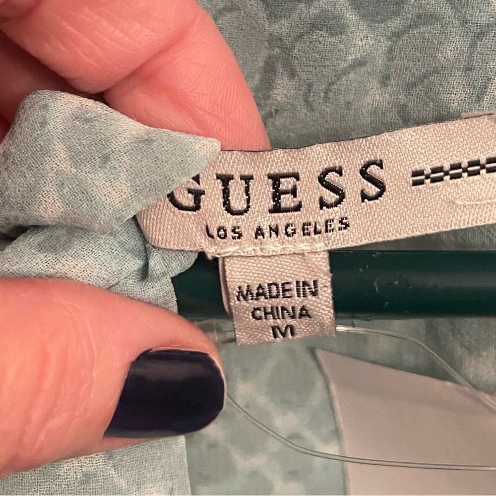 SOLD- Guess Nykki Shirt Dress ~ NWT ~ Sz M - Picture 4 of 9